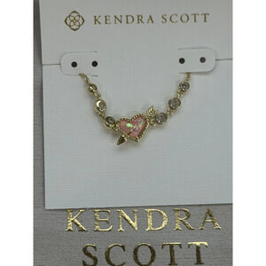 Kendra Scott Pink Heart Bracelet